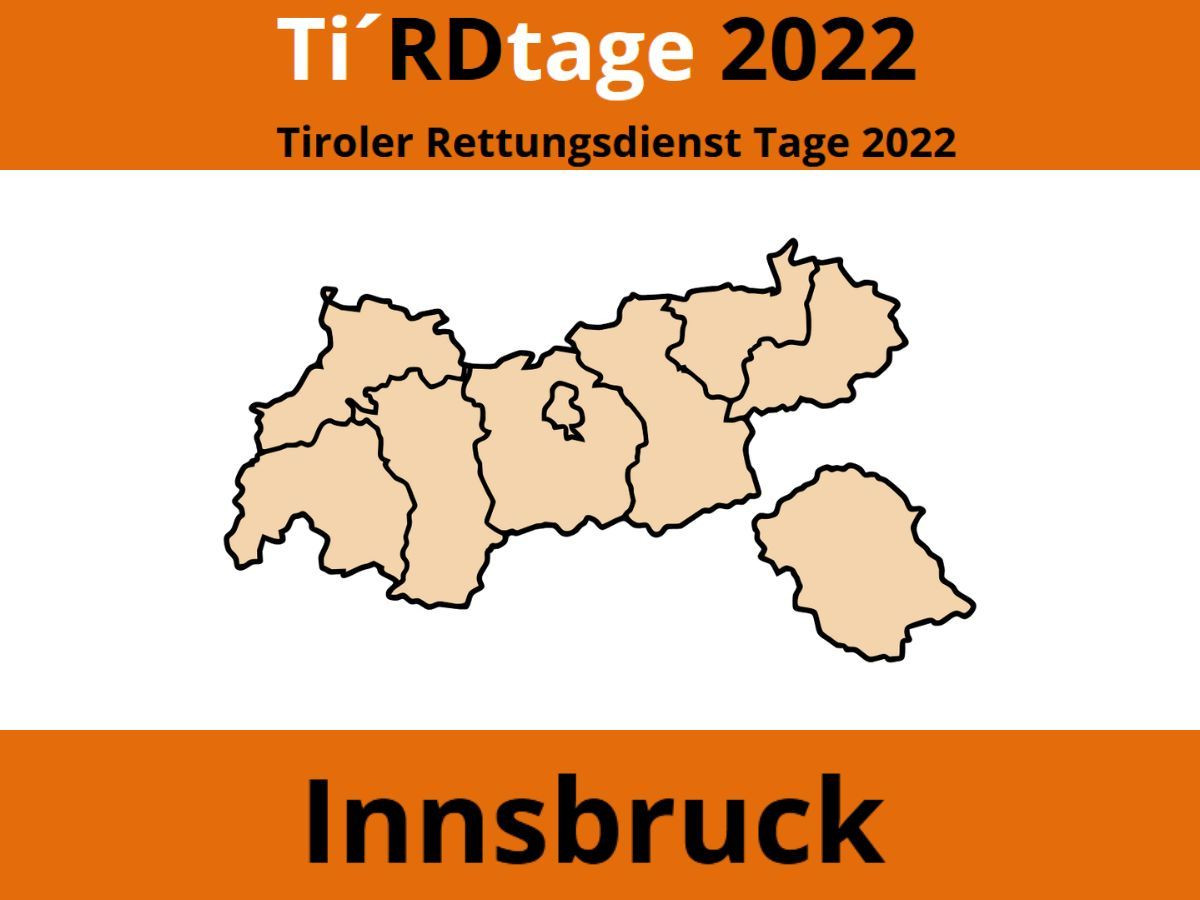 Grafik: Tiroler Rettungsdienst-Tage Innsbruck