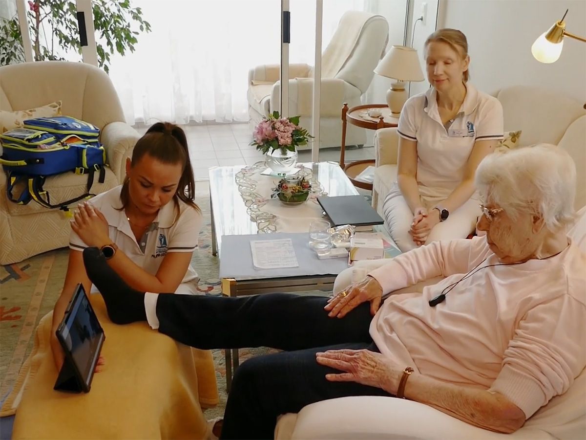 Telemedizin in der Hausarztpraxis - Video der BARMER Hamburg zum Einsatz von MIA